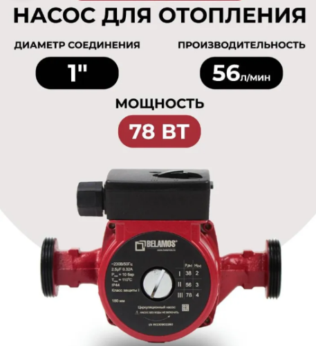 ����� �������������� BRS25/4GBK (180��) � ������� BELAMOS