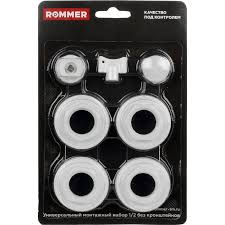 ������ ����� ��� ��������� 1/2 (��� �����������) 7 � 1 (RAL9016) ROMMER