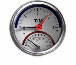  . (.)  . . . . Dn 80 , 1/2", 0-4 bar, 0-120, TIM