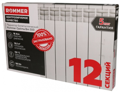 ������ �������� ��������������� ROMMER OPTIMA 500/80/12
