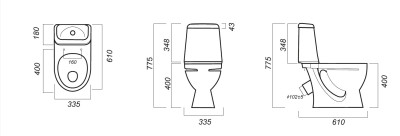 ������-������� "�����" ������� (1-���. Alcaplast/2-���. OLI, ���������,  ���������) Sanita