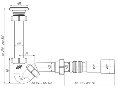 ����� "��� �����" BD1016, 1 1/4" � 32 ��, 32 � 32/50 ��, ��� ����, � ������