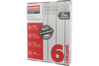 �������� ����������� ROMMER OPTIMA 500/80/6 ������