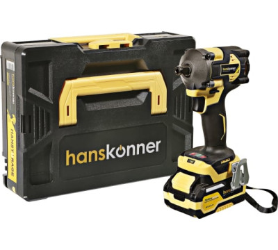 ���� ��������� HCD20420BLC (18�, 1BatterySystem, 420��, 1/2",  2����, ����, �����, �/�) Hanskonner